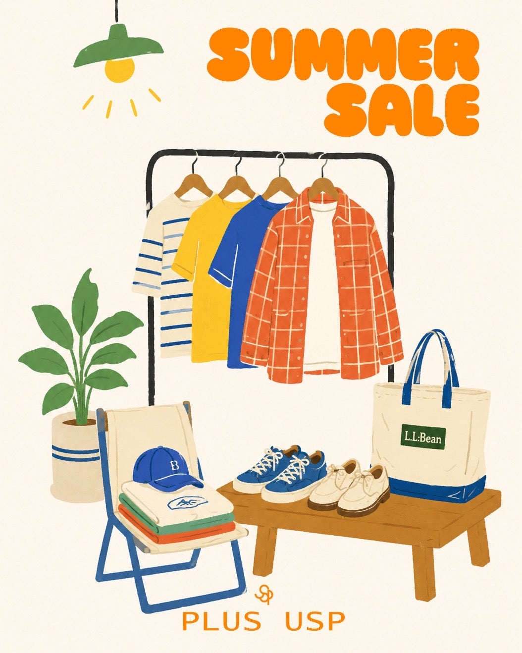 PLUS USP W POINT FAIR & SUMMER SALE 2026.6.27(土) - 7.5(日)