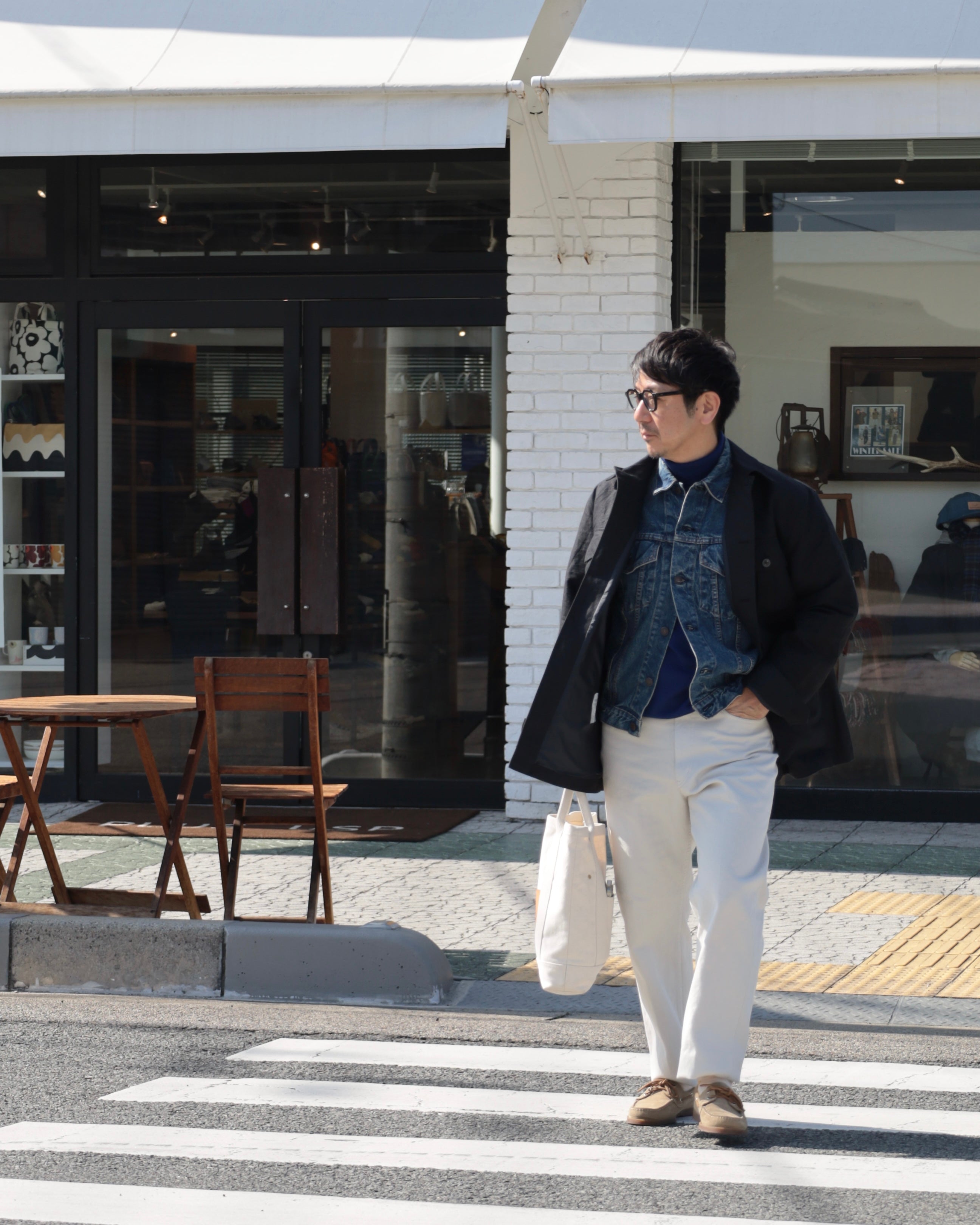 春に向けておすすめしたい レイヤードで楽しむジャケットスタイル。