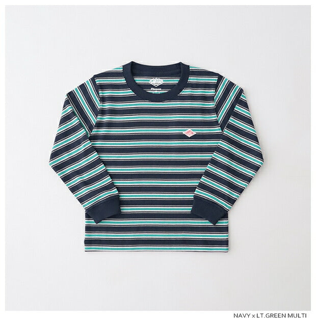 ダントンキッズロングスリーブTシャツ(DT-C0270TCB)T/COPENENDJERSEYKIDSLONGSLEEVET-SHIRTDANTON(キッズ)*送料無料*【後払い決済不可】*