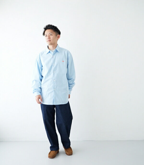 ダントンタイプライターパッカリングシャツ(DT-B0180TYF)TYPEWRITERPUCKERINGSHIRTDANTON(メンズ)【2023秋冬】*送料無料*【後払い決済不可】*