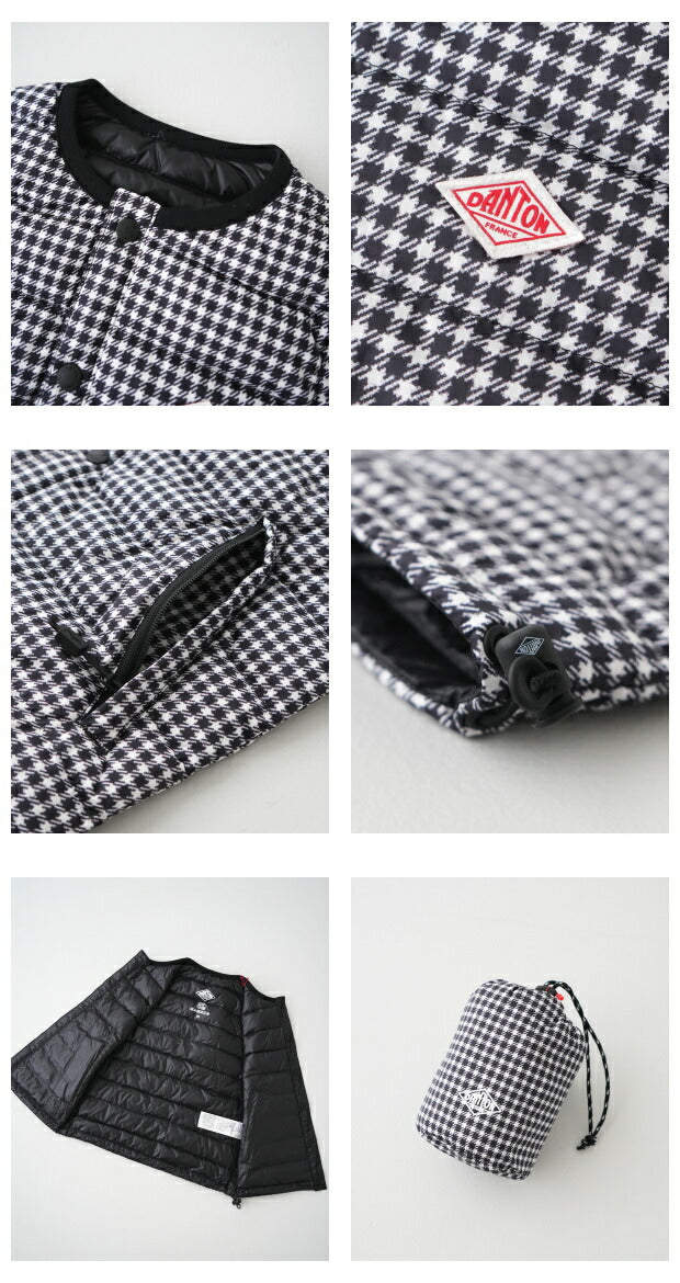 ダントンインナーダウンクルーネックベスト(DT-A0048NNF)KIDSINNERDOWNCREWNECKVESTDANTON(キッズ)*送料無料*【後払い決済不可】*