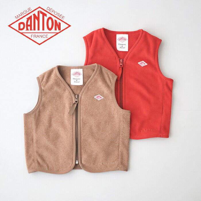 ダントンキッズインナーダウンクルーベスト(チェック)(DT-A0048NNP)PRINTPOLYESTERTAFFETAKIDSINNERDOWNCREWNECKVESTDANTON(キッズ)【2023秋冬】*送料無料*【後払い決済不可】*