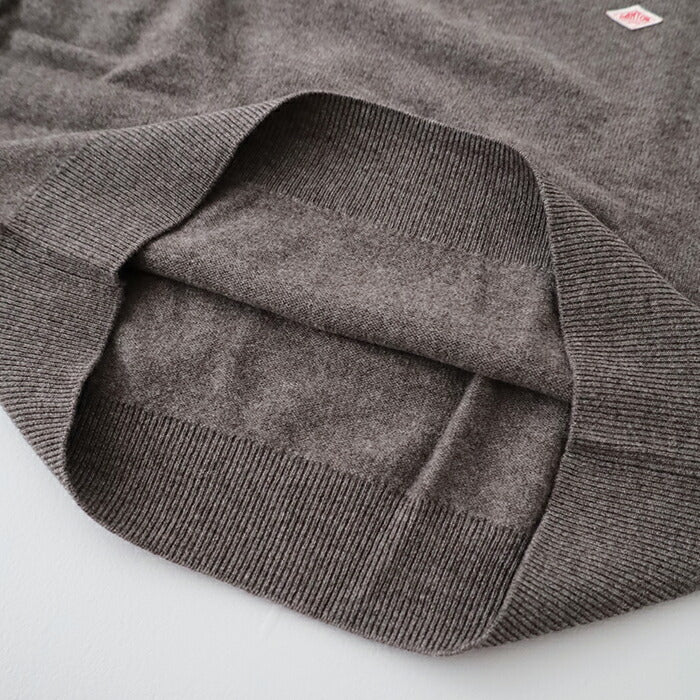 ダントンラムウールクルーネックニットプルオーバー(DT-D0027LMW)LAMBSWOOLCREWNECKP.OL/SDANTON(レディース)【2024秋冬】*送料無料*【後払い決済不可】*