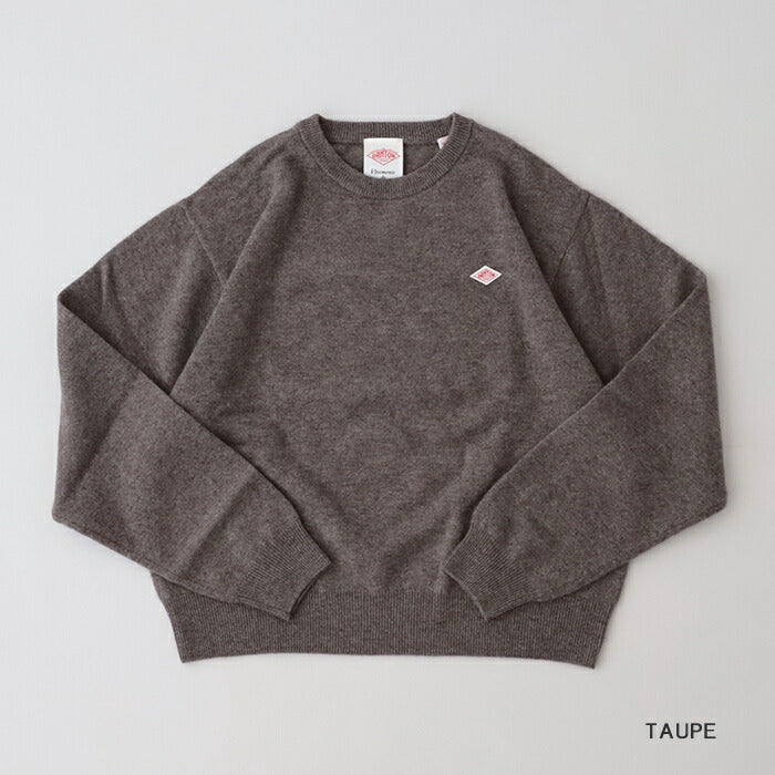 ダントンラムウールクルーネックニットプルオーバー(DT-D0027LMW)LAMBSWOOLCREWNECKP.OL/SDANTON(レディース)【2024秋冬】*送料無料*【後払い決済不可】*