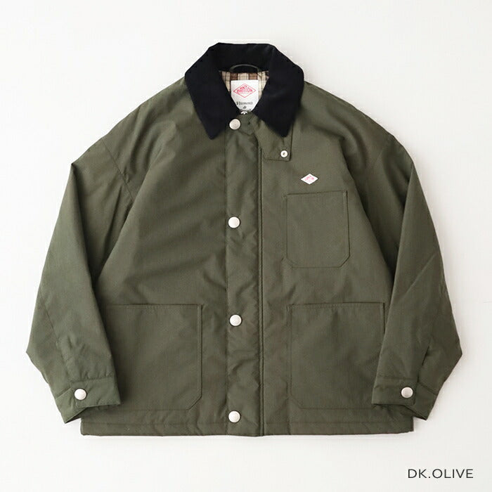 ダントンナイロンタフタカバーオールジャケット(DT-A0524NTF)NYLONTAFFETACOVERALLJACKETDANTON(メンズ)【2024秋冬】*送料無料*【後払い決済不可】*