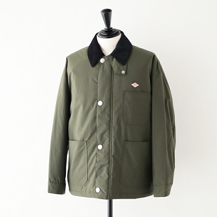 ダントンナイロンタフタカバーオールジャケット(DT-A0524NTF)NYLONTAFFETACOVERALLJACKETDANTON(メンズ)【2024秋冬】*送料無料*【後払い決済不可】*