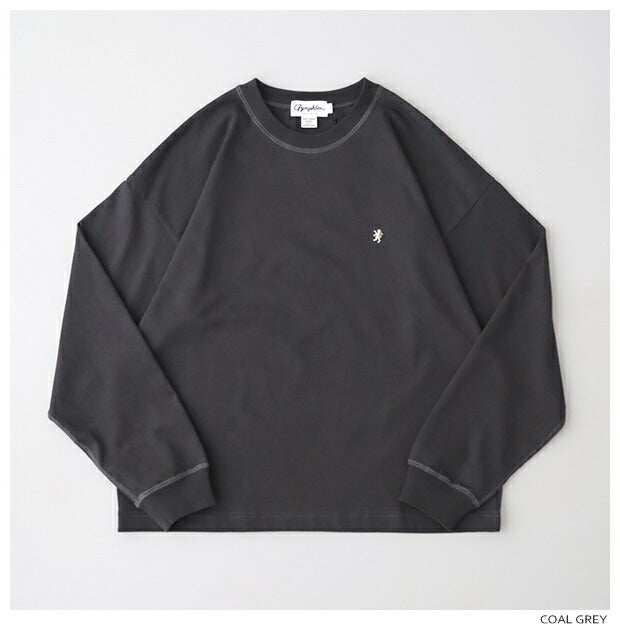 ジムフレックスヘビーウェイトジャージー長袖ビッグTシャツ(GY-C0389HWJ)HEAVYWEIGHTJERSEYCREWNECKL/ST-SHIRTGYMPHLEX(メンズ)【2024秋冬】*送料無料*【後払い決済不可】*