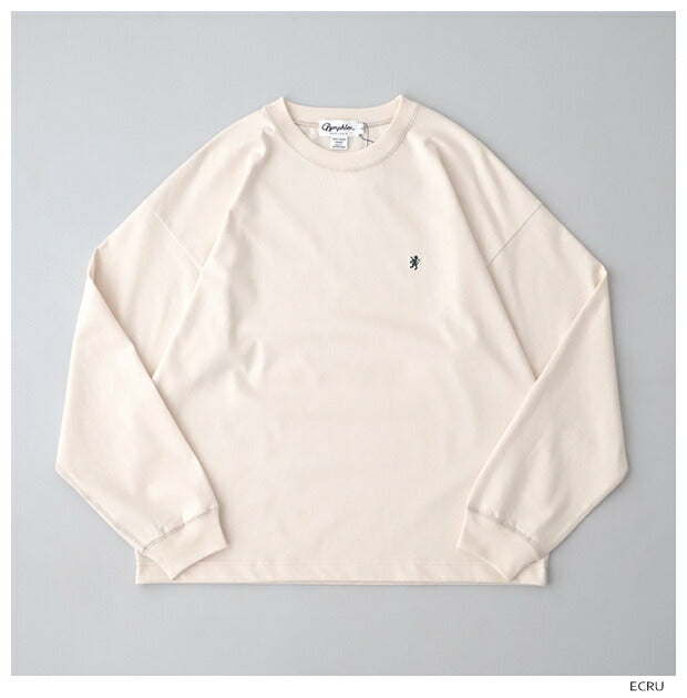 ジムフレックスヘビーウェイトジャージー長袖ビッグTシャツ(GY-C0389HWJ)HEAVYWEIGHTJERSEYCREWNECKL/ST-SHIRTGYMPHLEX(メンズ)【2024秋冬】*送料無料*【後払い決済不可】*