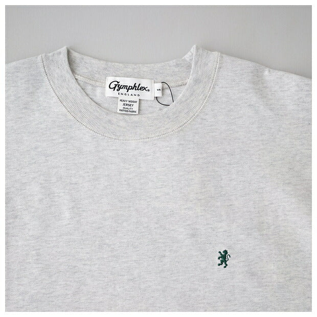 ジムフレックスヘビーウェイトジャージー長袖ビッグTシャツ(GY-C0389HWJ)HEAVYWEIGHTJERSEYCREWNECKL/ST-SHIRTGYMPHLEX(メンズ)【2024秋冬】*送料無料*【後払い決済不可】*
