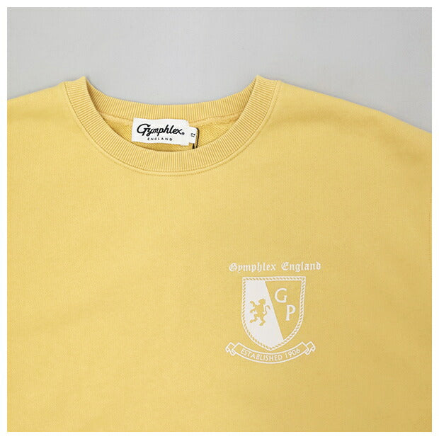 ジムフレックスコットンテリークルーネックプルオーバー(GY-C0387FCT)30/8COTTONTERRYCREWNECKPULLOVERGYMPHLEX(レディース)【2024秋冬】*送料無料*【後払い決済不可】*