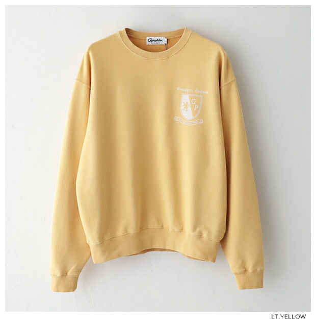 ジムフレックスコットンテリークルーネックプルオーバー(GY-C0388FCT)30/8COTTONTERRYCREWNECKPULLOVERGYMPHLEX(メンズ)【2024秋冬】*送料無料*【後払い決済不可】*