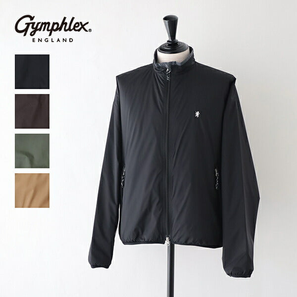 ジムフレックスパディングジップジャケット(GY-A0560WPR)LIGHTSHADOWRIPSTOPZIPJACKETGYMPHLEX(メンズ)【2024秋冬】*送料無料*【後払い決済不可】*