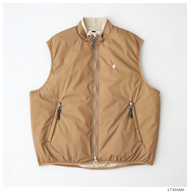 ジムフレックスパディングジップベスト(GY-A0558WPR)LIGHTSHADOWRIPSTOPZIPVESTGYMPHLEX(メンズ)【2024秋冬】*送料無料*【後払い決済不可】*