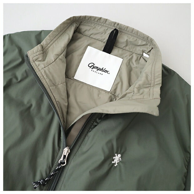ジムフレックスパディングジップベスト(GY-A0558WPR)LIGHTSHADOWRIPSTOPZIPVESTGYMPHLEX(メンズ)【2024秋冬】*送料無料*【後払い決済不可】*