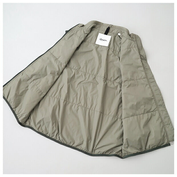 ジムフレックスパディングジップベスト(GY-A0558WPR)LIGHTSHADOWRIPSTOPZIPVESTGYMPHLEX(メンズ)【2024秋冬】*送料無料*【後払い決済不可】*