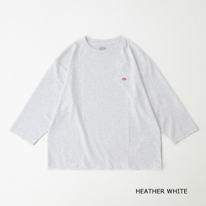 ダントンクルーネック7分袖Tシャツ(DT-C0131TCB)T/COPENENDJERSEYCREWNECKP.O3/4SLEEVESDANTON(レディース)【2025秋冬】*送料無料*【後払い決済不可】*
