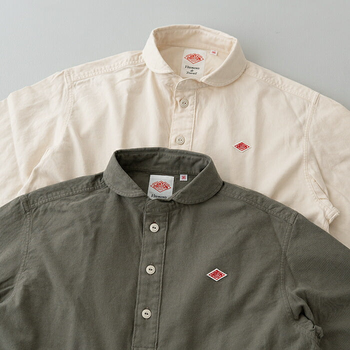 ダントンビエラ起毛丸衿プルオーバーシャツ(DT-B0281VSS)COTTONFLANNELROUNDCOLLARP.OSHIRTL/SDANTON(レディース)【2025秋冬】*送料無料*【後払い決済不可】*