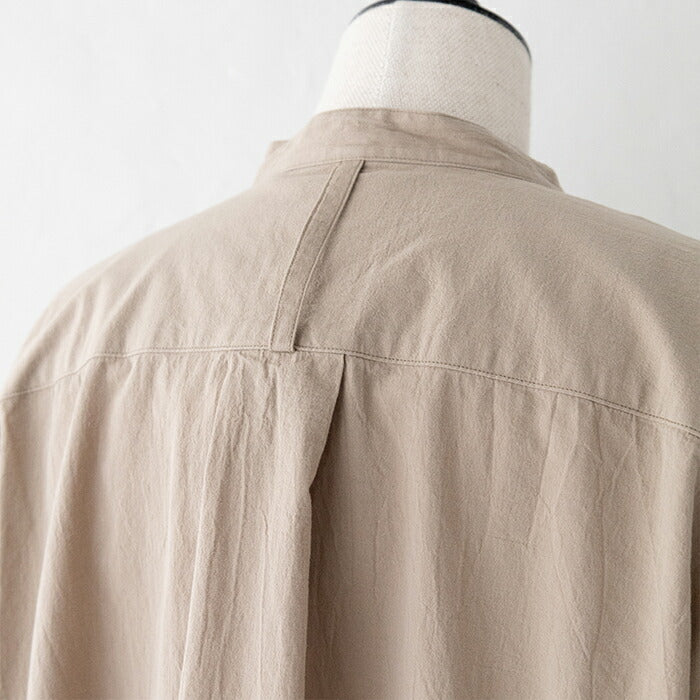 ダントンバンドカラー長袖シャツ(DT-B0341MUG)WASHERBROADBANDCOLLARSHIRTDANTON(レディース)【2025秋冬】*送料無料*【後払い決済不可】*