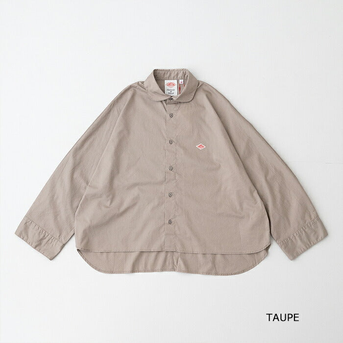 ダントンコットンツイルドルマンスリーブ長袖シャツ(DT-B0399HCT)80/-TWILLDOLMANSLEEVESHIRTDANTON(レディース)【2025秋冬】*送料無料*【後払い決済不可】*