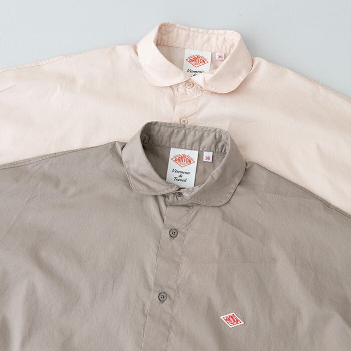ダントンコットンツイルドルマンスリーブ長袖シャツ(DT-B0399HCT)80/-TWILLDOLMANSLEEVESHIRTDANTON(レディース)【2025秋冬】*送料無料*【後払い決済不可】*