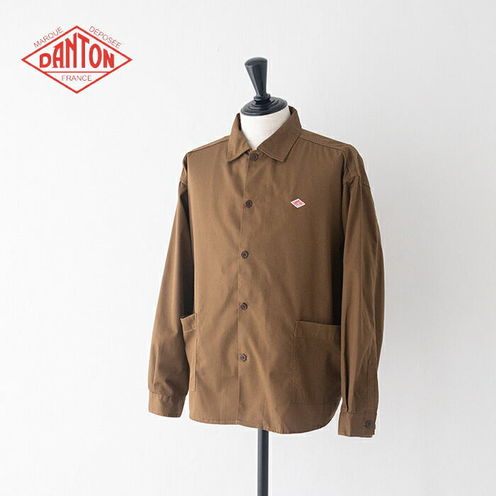 ダントン長袖シャツジャケット(DT-B0396TCC)T/CTWILLSHIRTJACKETDANTON(メンズ)【2025秋冬】*送料無料*【後払い決済不可】*