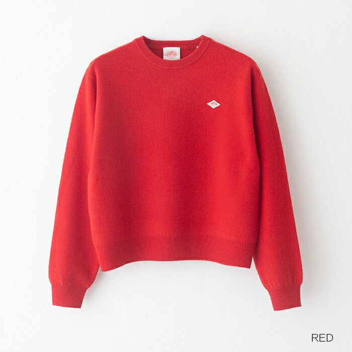 ダントンラムウールクルーネックニットプルオーバー(DT-D0027LMW)LAMBSWOOLCREWNECKP.OL/SDANTON(レディース)【2025秋冬】*送料無料*【後払い決済不可】*
