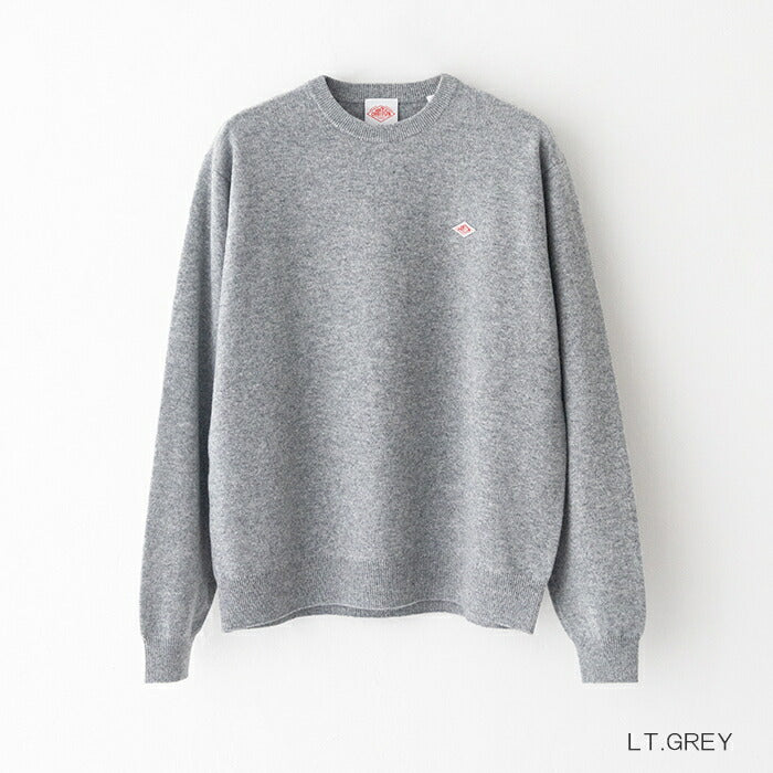 ダントンラムウールクルーネックニットプルオーバー(DT-D0028LMW)LAMBSWOOLCREWNECKP.OL/SDANTON(メンズ)【2025秋冬】*送料無料*【後払い決済不可】*