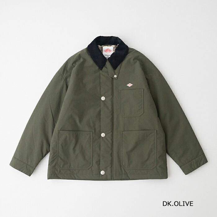 ダントンナイロンタフタカバーオールジャケット(DT-A0524NTF)NYLONTAFFETACOVERALLJACKETDANTON(メンズ)【2025秋冬】*送料無料*【後払い決済不可】*