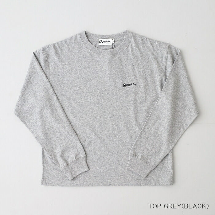 ジムフレックスコットンジャージークルーネック長袖Tシャツ(GY-C0486HKT)16/-COTTONJERSEYCREWNECKP.O.GYMPHLEX(レディース)【2025秋冬】*送料無料*【後払い決済不可】*
