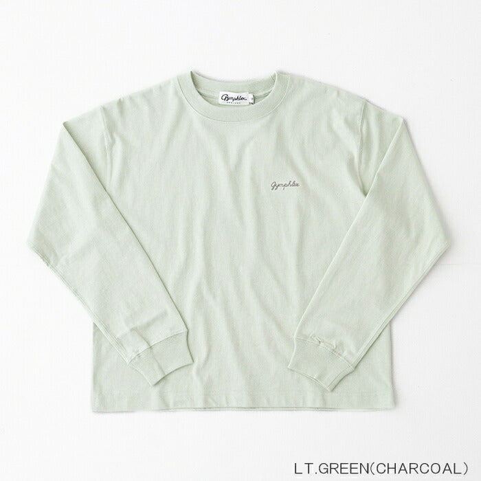 ジムフレックスコットンジャージークルーネック長袖Tシャツ(GY-C0486HKT)CREWNECKP.O.GYMPHLEX(レディース)*送料無料*【後払い決済不可】*