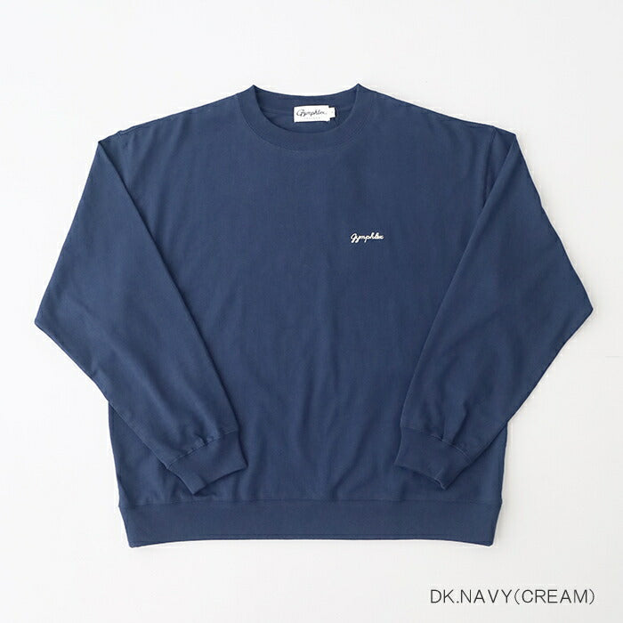 ジムフレックスコットンジャージークルーネック長袖Tシャツ(GY-C0487HKT)16/-COTTONJERSEYCREWNECKP.O.GYMPHLEX(メンズ)【2025秋冬】*送料無料*【後払い決済不可】*
