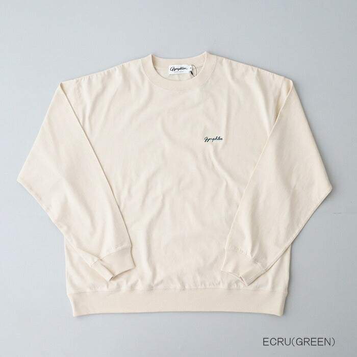 ジムフレックスコットンジャージークルーネック長袖Tシャツ(GY-C0487HKT)16/-COTTONJERSEYCREWNECKP.O.GYMPHLEX(メンズ)【2025秋冬】*送料無料*【後払い決済不可】*
