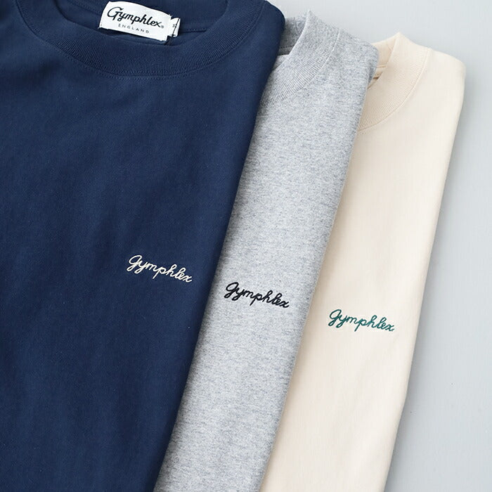 ジムフレックスコットンジャージークルーネック長袖Tシャツ(GY-C0487HKT)16/-COTTONJERSEYCREWNECKP.O.GYMPHLEX(メンズ)【2025秋冬】*送料無料*【後払い決済不可】*