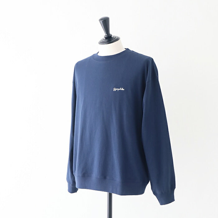 ジムフレックスコットンジャージークルーネック長袖Tシャツ(GY-C0487HKT)16/-COTTONJERSEYCREWNECKP.O.GYMPHLEX(メンズ)【2025秋冬】*送料無料*【後払い決済不可】*