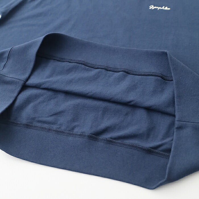 ジムフレックスコットンジャージークルーネック長袖Tシャツ(GY-C0487HKT)16/-COTTONJERSEYCREWNECKP.O.GYMPHLEX(メンズ)【2025秋冬】*送料無料*【後払い決済不可】*