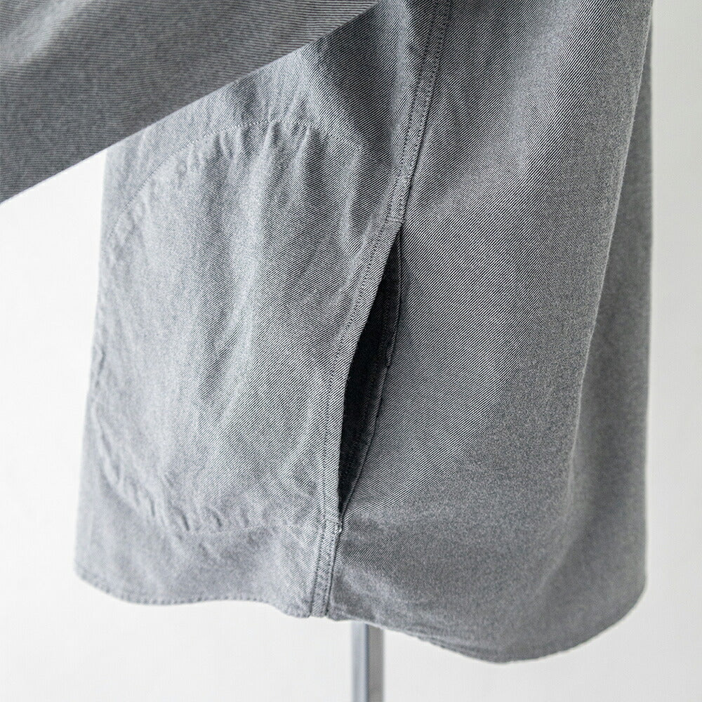 ダントン コットン フランネル バンドカラー 長袖シャツ (DT-B0279 VSS) COTTON FLANNEL BAND COLLAR SHIRT L/S DANTON(レディース)