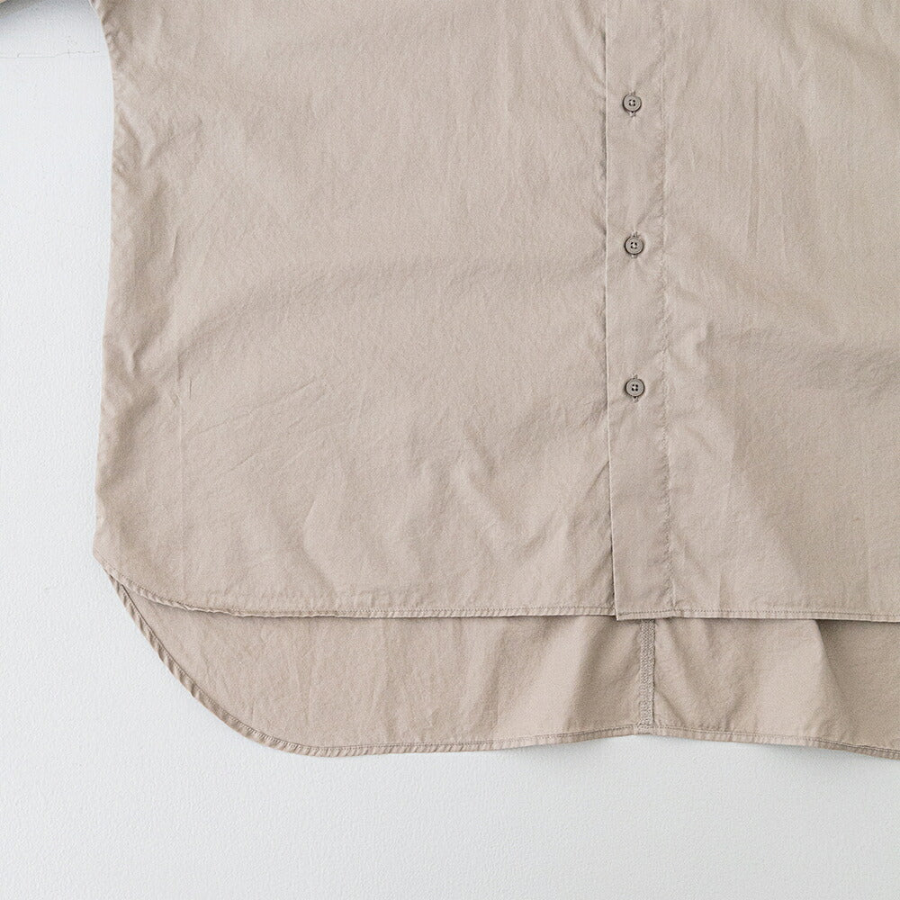 ダントン コットンツイル ドルマンスリーブチュニックシャツ長袖シャツ (DT-B0482 HCT) 80/- TWILL DOLMAN SLEEVE SHIRT DANTON(レディース)