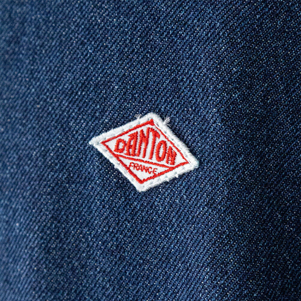 ダントン コットンデニム カバーオール (DT-B0400 SOU) 10OZ DENIM COVERALL SHIRT DANTON(メンズ)