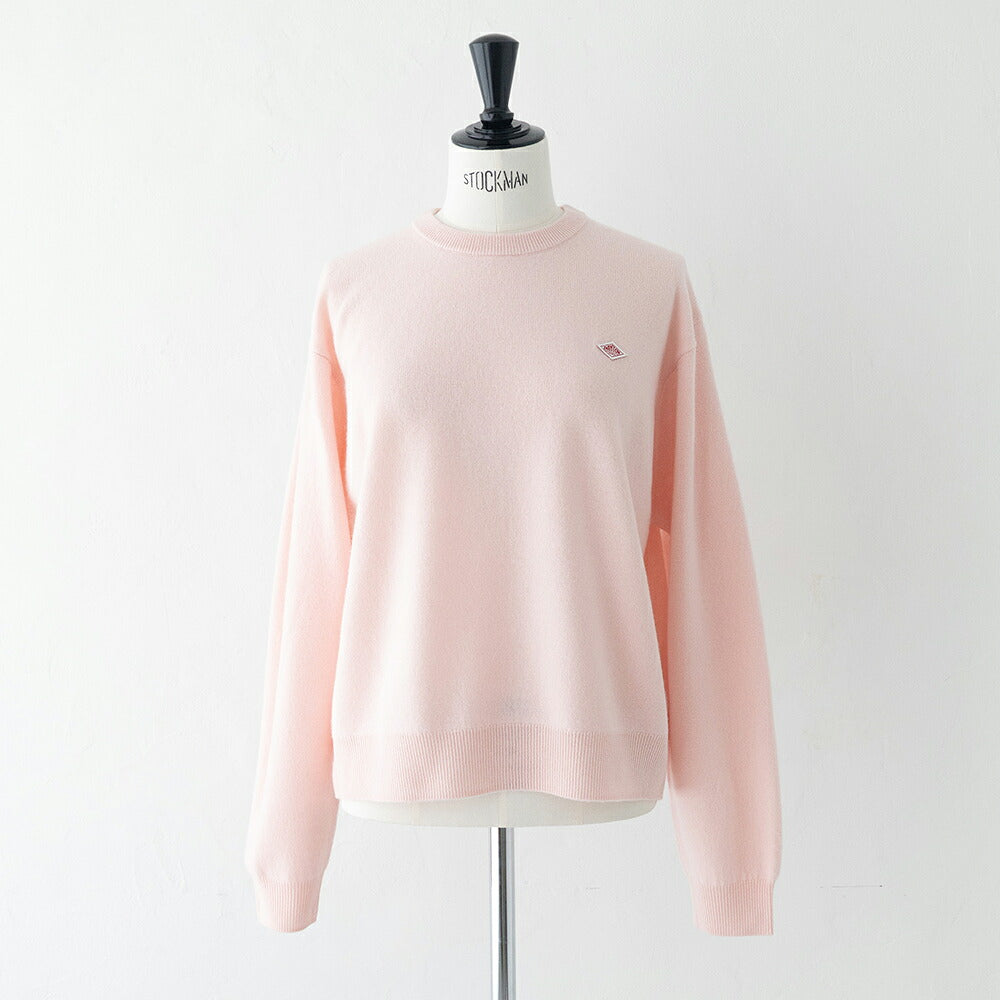 ダントン ラムウール クルーネックニットプルオーバー (DT-D0027 LMW) LAMBS WOOL CREW NECK P.O L/S DANTON(レディース)