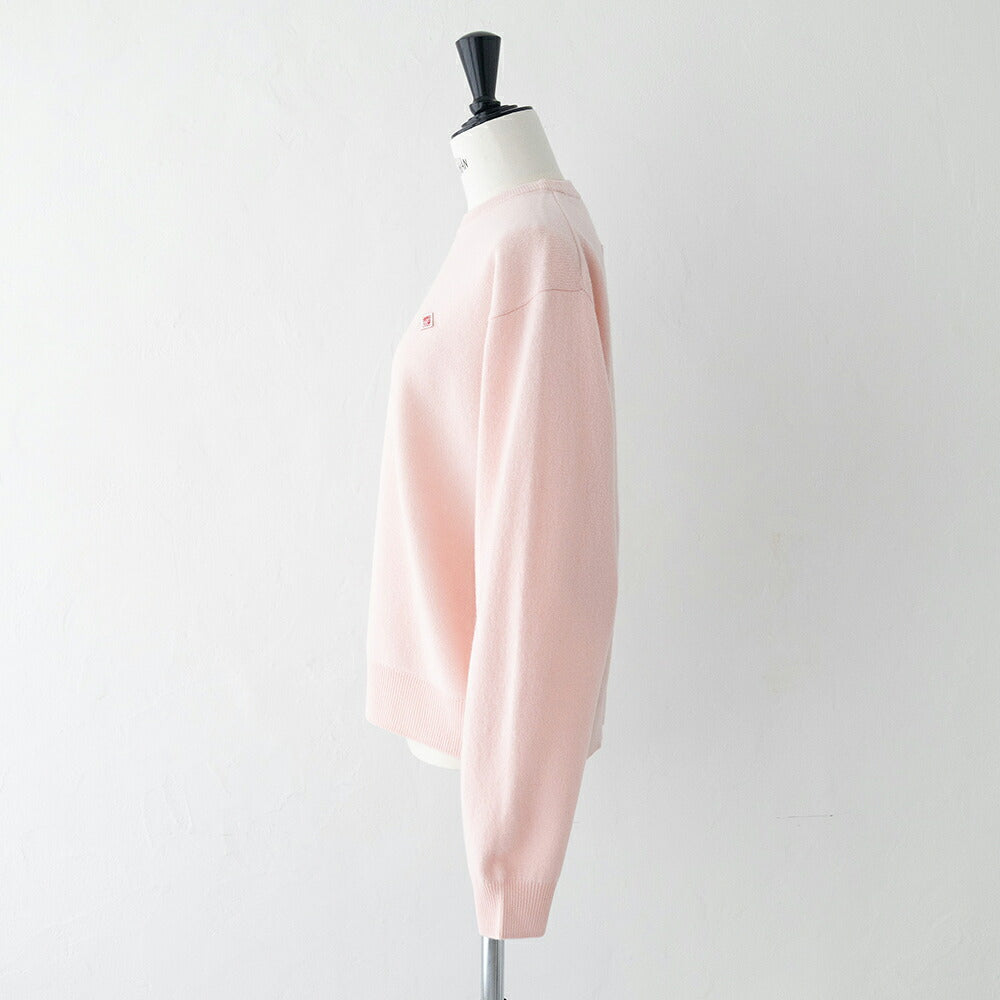 ダントン ラムウール クルーネックニットプルオーバー (DT-D0027 LMW) LAMBS WOOL CREW NECK P.O L/S DANTON(レディース)