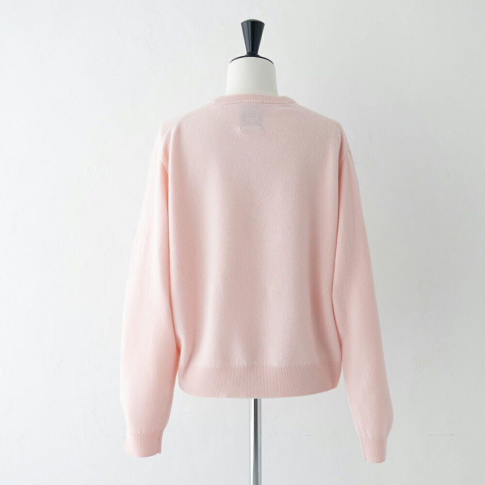 ダントン ラムウール クルーネックニットプルオーバー (DT-D0027 LMW) LAMBS WOOL CREW NECK P.O L/S DANTON(レディース)
