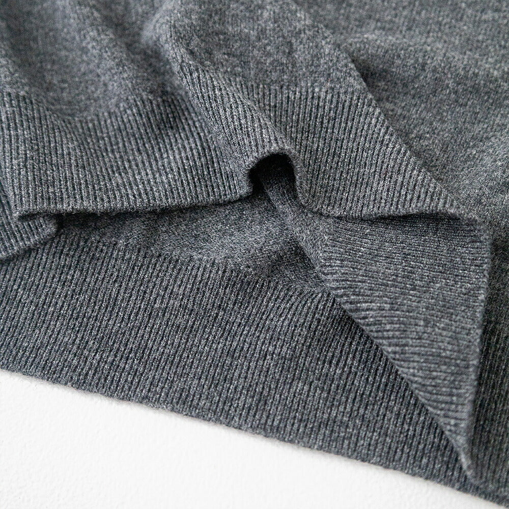 ダントン ラムウール クルーネックニットプルオーバー (DT-D0028 LMW) LAMBS WOOL CREW NECK P.O L/S DANTON(メンズ)