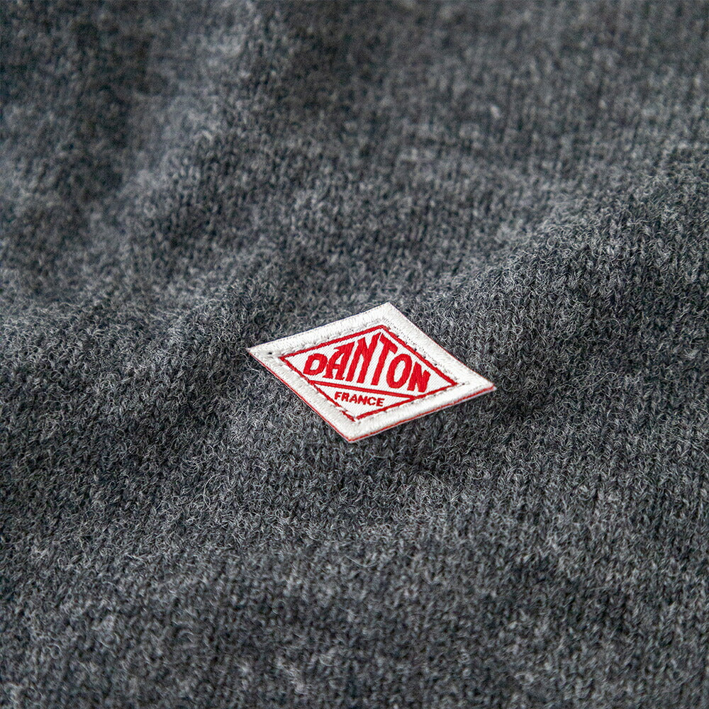 ダントン ラムウール クルーネックニットプルオーバー (DT-D0028 LMW) LAMBS WOOL CREW NECK P.O L/S DANTON(メンズ)