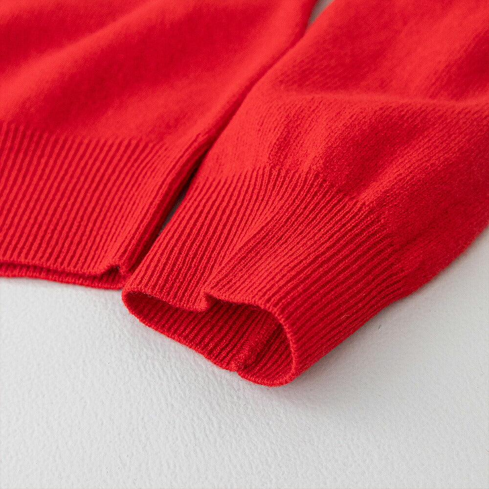 ダントン ラムウール クルーネックニットカーディガン (DT-D0031 LMW) LAMBS WOOL CREW NECK CARDIGAN DANTON(レディース)