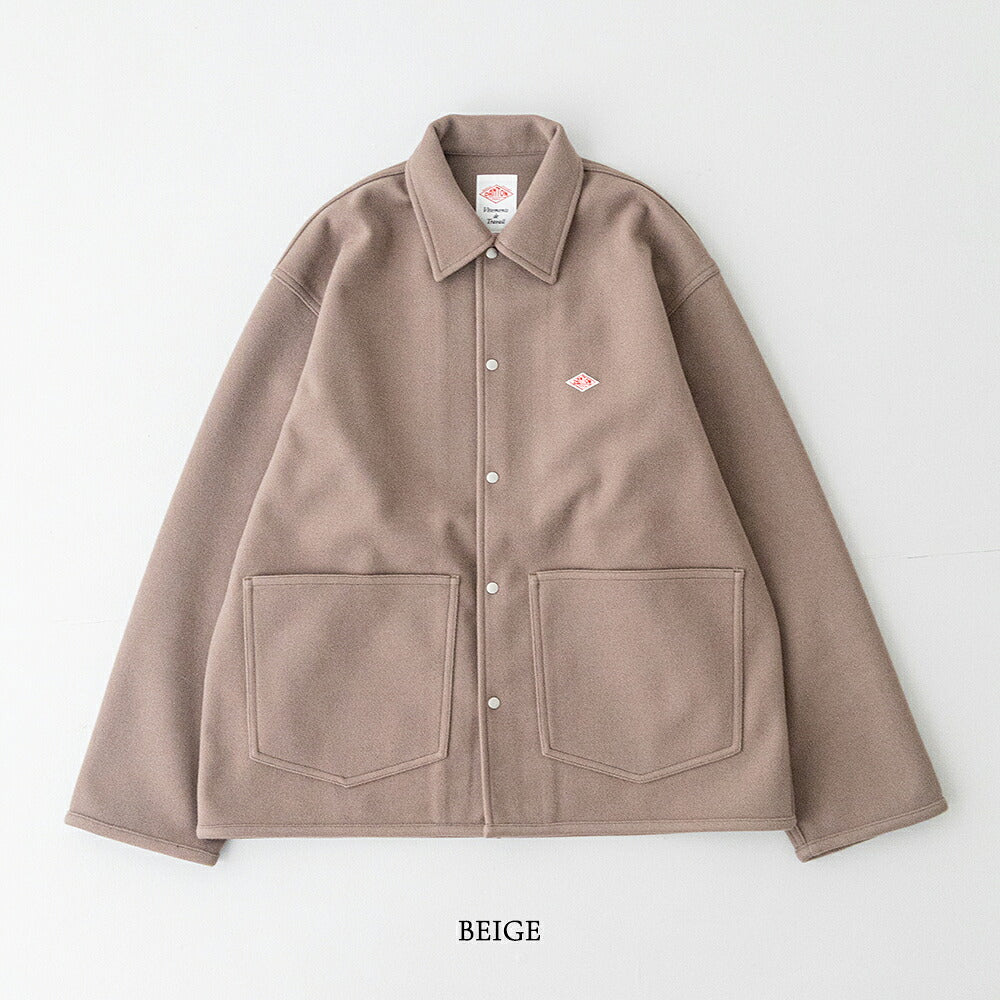 ダントン フリースライク カバーオール (DT-A0770 NDP) BRUSHED JERSEY COVERALLS JACKET DANTON(メンズ)