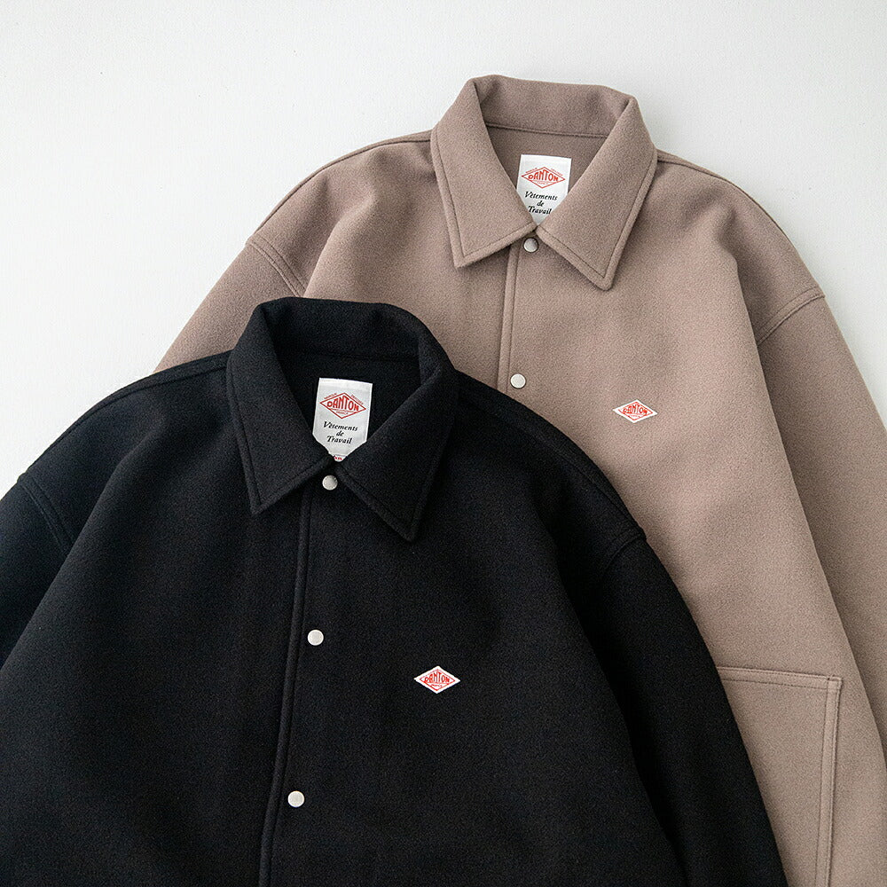 ダントン フリースライク カバーオール (DT-A0770 NDP) BRUSHED JERSEY COVERALLS JACKET DANTON(メンズ)