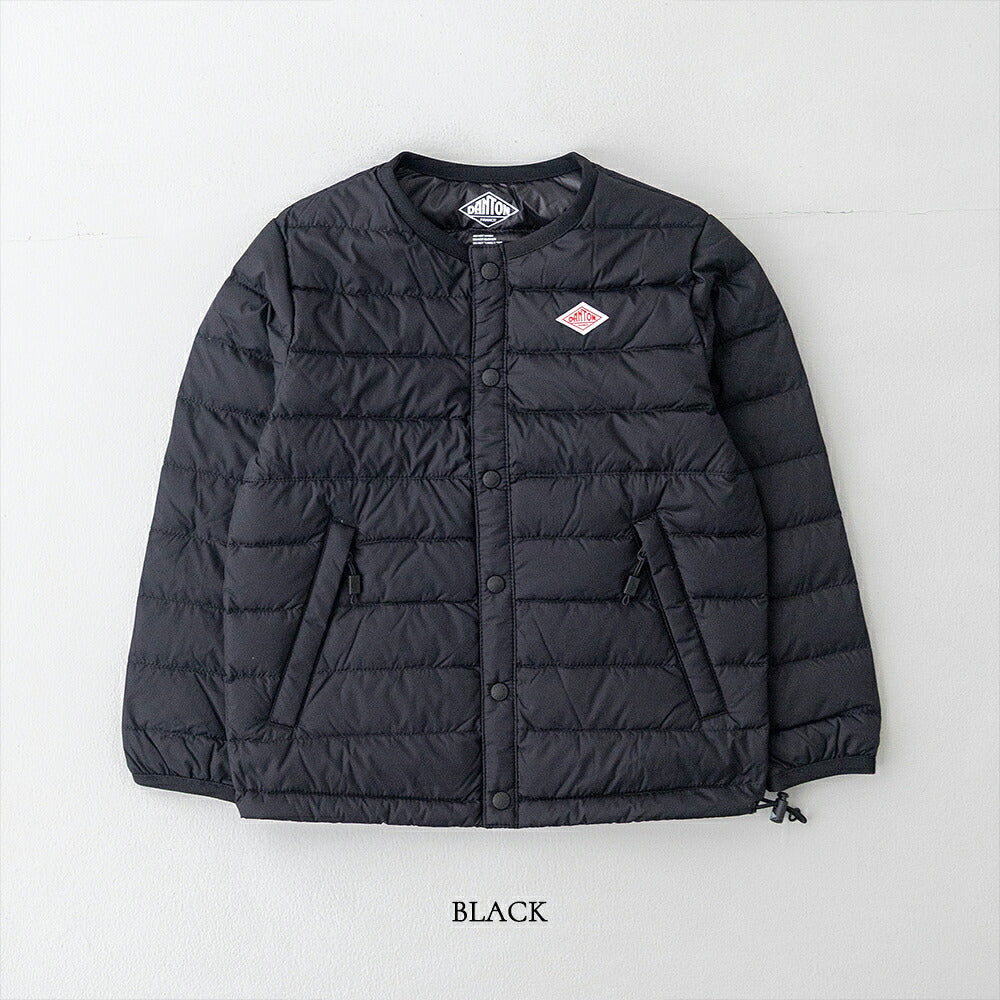 ダントン キッズ ナイロンタフタ インナーダウンクルージャケット (DT-A0047 RRT) NYLON TAFFETA KIDS INNER DOWN CREWNECK JACKET DANTON(キッズ)
