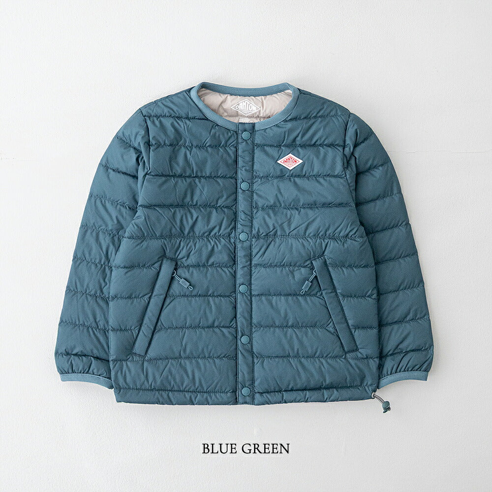 ダントン キッズ ナイロンタフタ インナーダウンクルージャケット (DT-A0047 RRT) NYLON TAFFETA KIDS INNER DOWN CREWNECK JACKET DANTON(キッズ)
