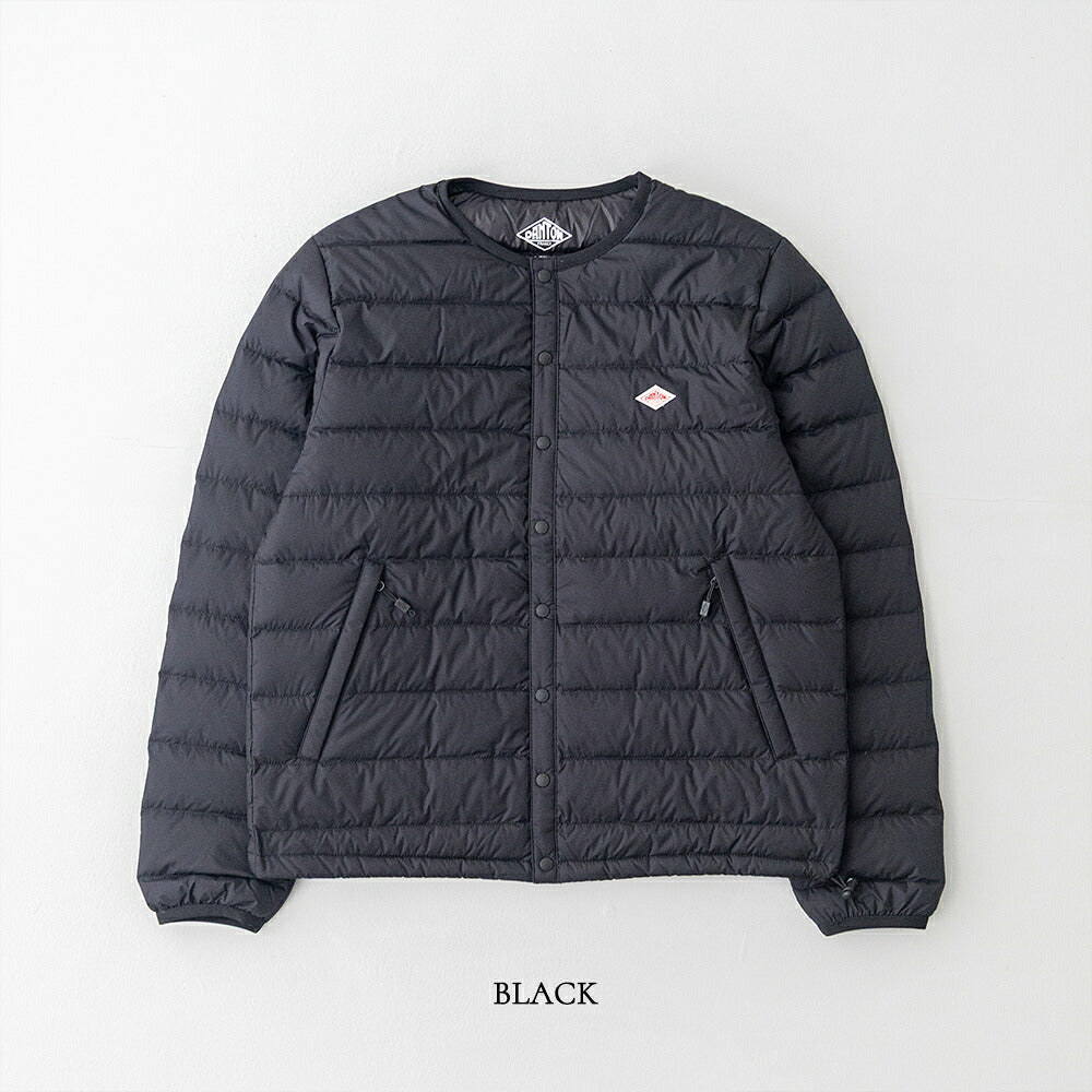 ダントン クルーネック インナーダウンジャケット (DT-A0001 RRT) NYLON TAFFETA INNER DOWN CREWNECK JACKET DANTON(レディース)