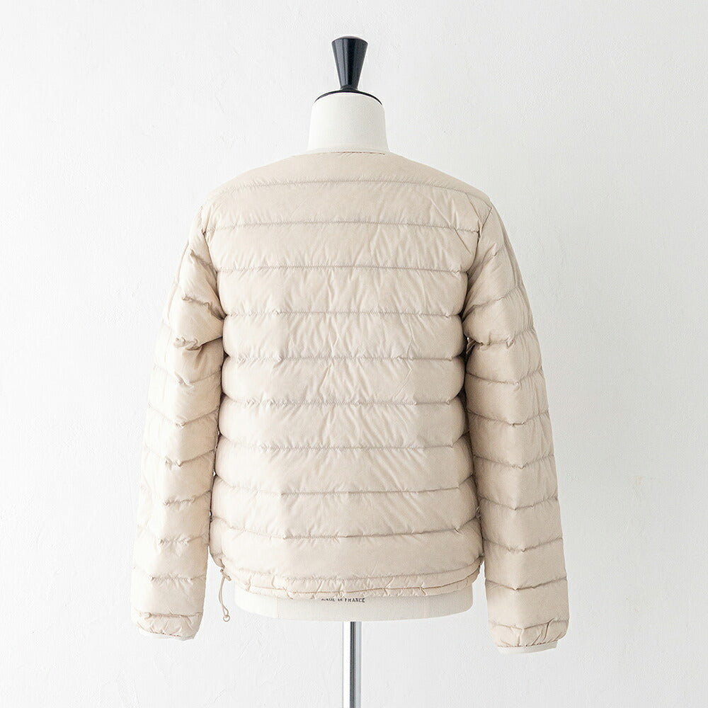 ダントン クルーネック インナーダウンジャケット (DT-A0001 RRT) NYLON TAFFETA INNER DOWN CREWNECK JACKET DANTON(レディース)